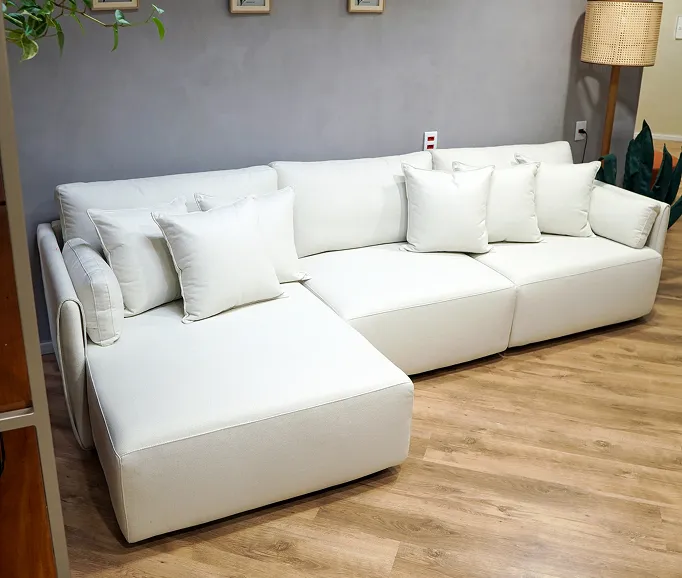 Hausmöbel - Sofá branco de alto padrão