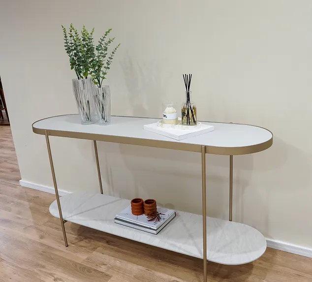 Hausmöbel - Mesa decorativa elegante branca